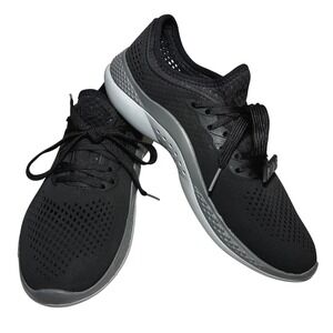 Crocs LiteRide 360 Pacer Women's Size 8 Black Croslite Comfort Athletic Shoes